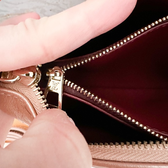 Louis Vuitton Coussin BB Metallic Rose Gold Embossed Monogram Crossbody Bag - Picture 12 of 14